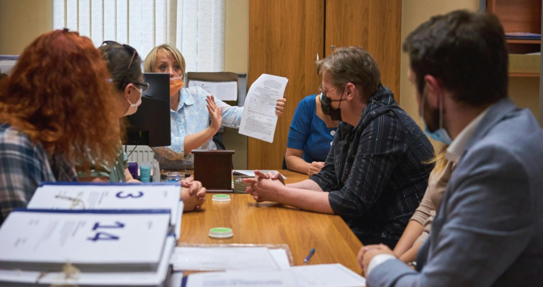 Vue de notre centre de formation moderne avec espaces collaboratifs